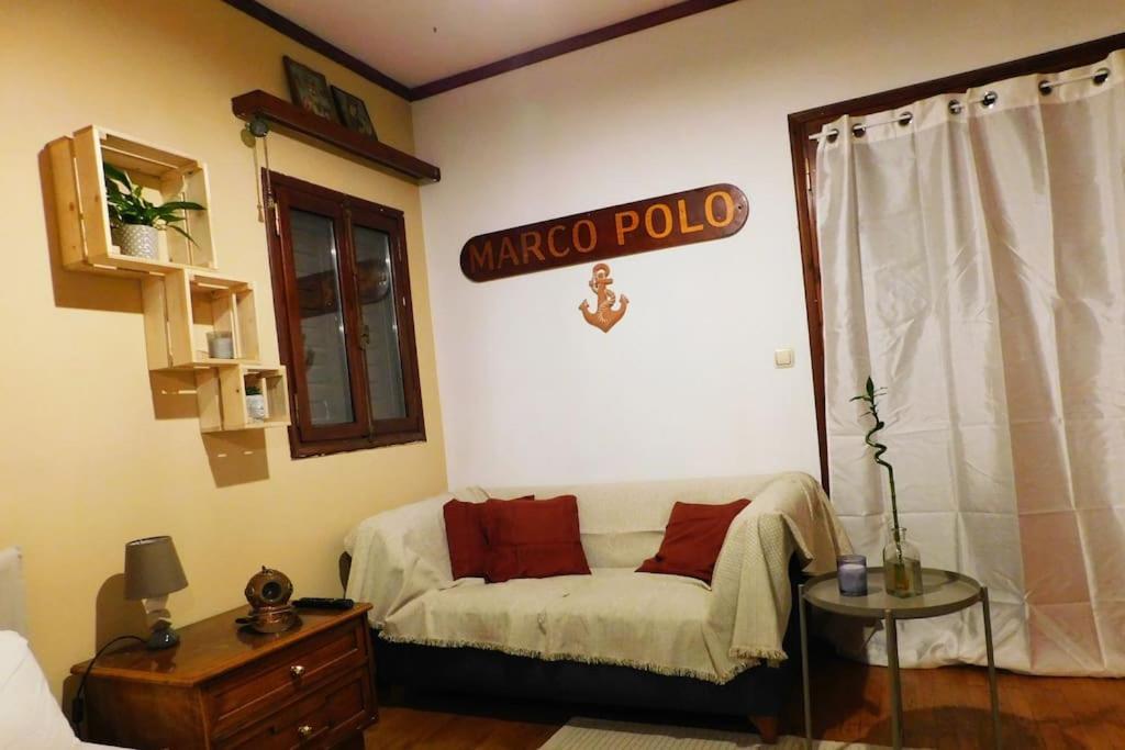 Apartamento Marco Polo'S Mooring Cozy Navy House Anavyssos Exterior foto