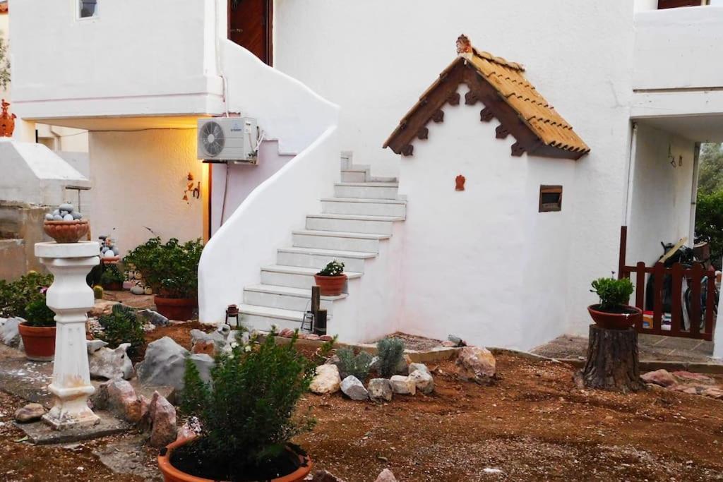 Apartamento Marco Polo'S Mooring Cozy Navy House Anavyssos Exterior foto